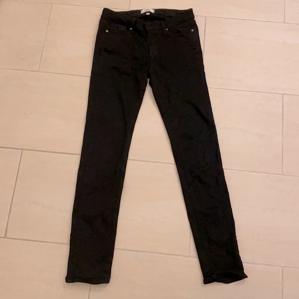 Paige black skinny jeans